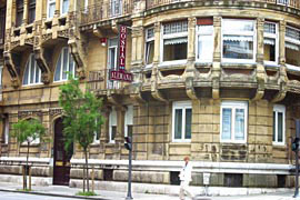 Exterior de la Pensión Alemana