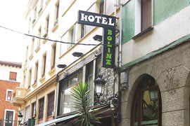 Exterior del Hotel Boliña