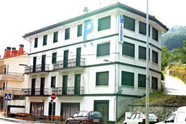 Exterior de la Pensión Izaskun