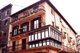 Exterior de la Pensión Zinkoenea