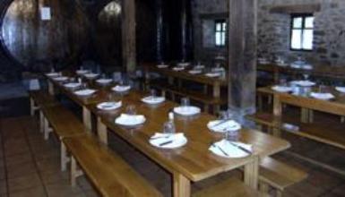 Comedor de la sidrería