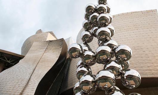 El gran árbol y el ojo. Anish Kapoor (2009). Museo Guggenheim Bilbao
