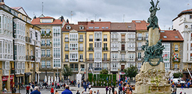 Plaza de la Virgen Blanca de Vitoria-Gasteiz